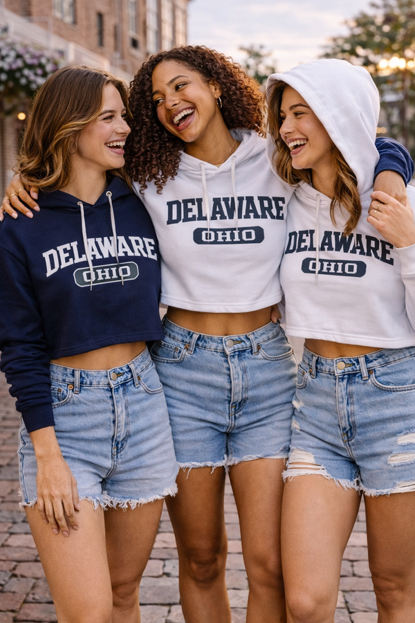 Delaware, Ohio Hoodie – Clean Cut