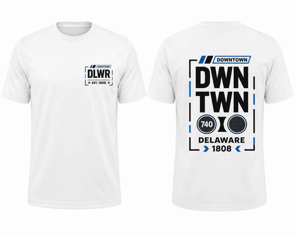 DWN TWN KIDS Tee (Downtown Delaware)