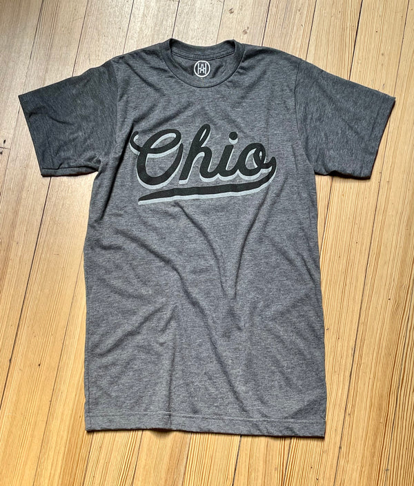 "Two-Tone Ohio Script" T-Shirt