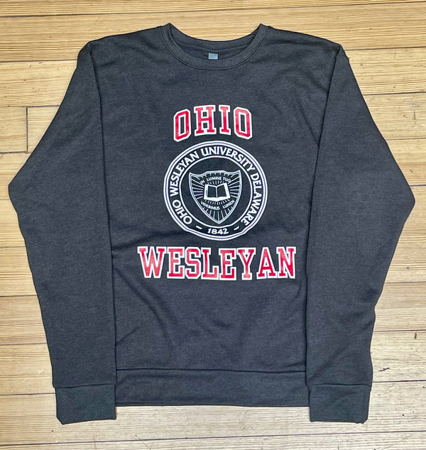 Ohio Wesleyan University Crest Crew Neck