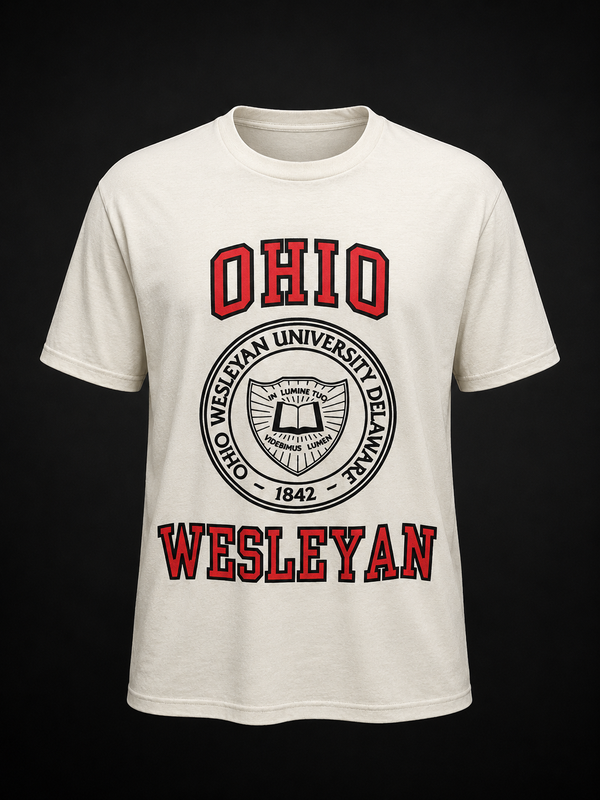 Ohio Wesleyan University Crest Tee