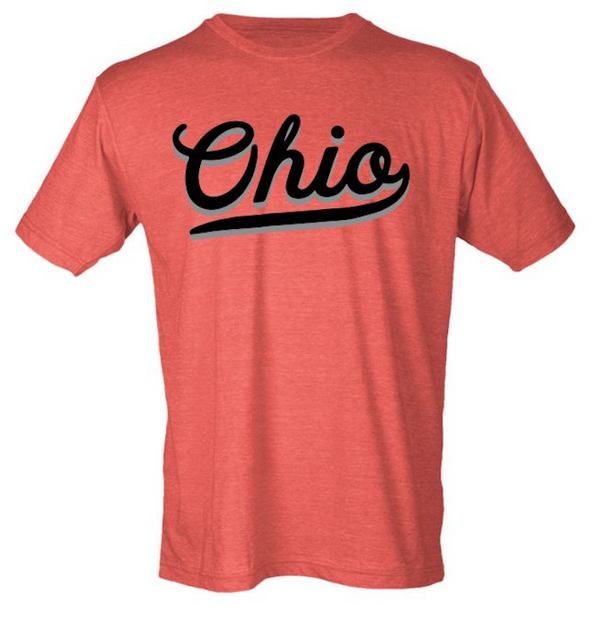 YOUTH Two Tone Ohio Script Tee