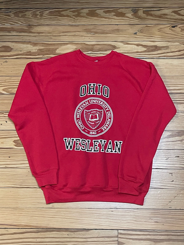 Ohio Wesleyan University Crest Crew Neck
