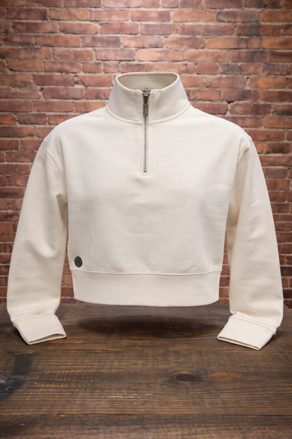 Premium HA 1/4 Zip Crop