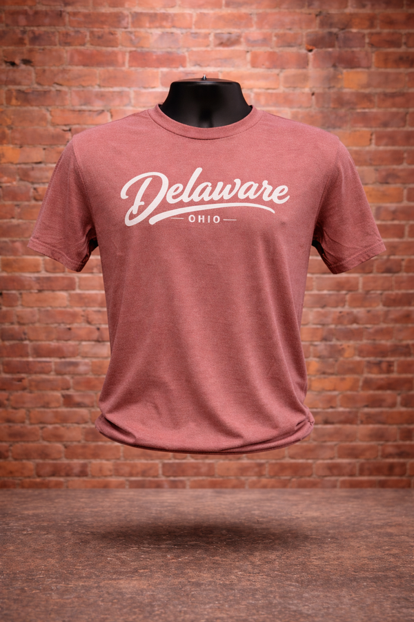 Simplistic Delaware Script Tee