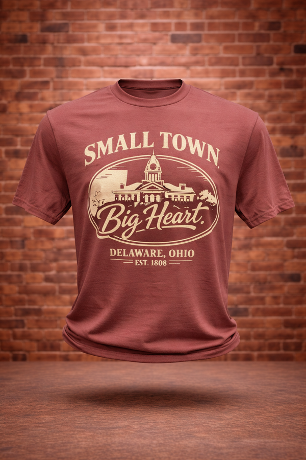Small Town Big Heart Tee