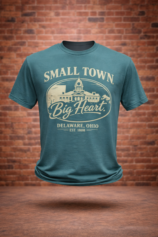 Small Town Big Heart Tee