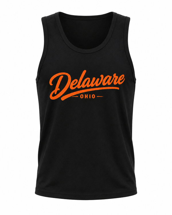 Men's Tank - Delaware Script