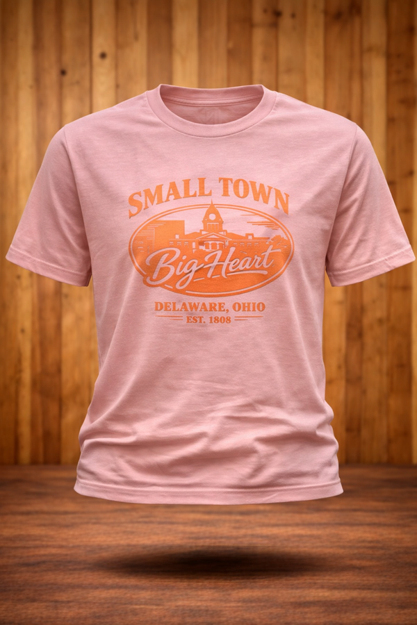 Small Town Big Heart Tee