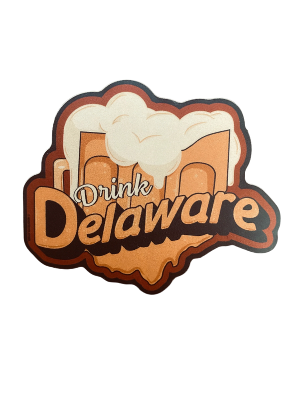Drink Delaware Sticker