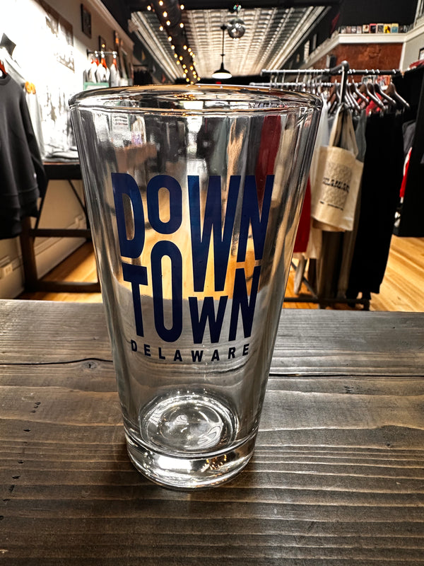 Downtown Delaware Pint Glass