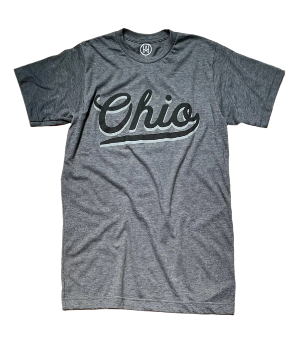 "Two-Tone Ohio Script" T-Shirt