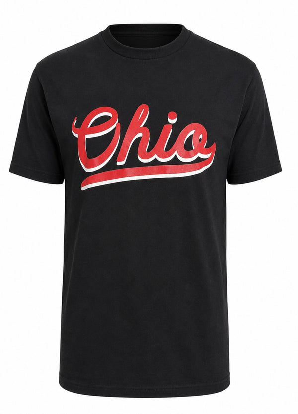 "Two-Tone Ohio Script" T-Shirt