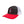 Black and red cap with white mesh back and the red, black and white Buckeye State patch.