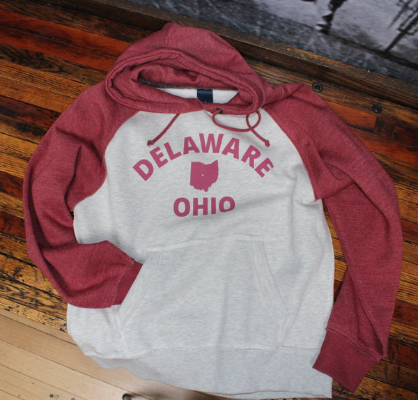 Classic Delaware Raglan Hoodies
