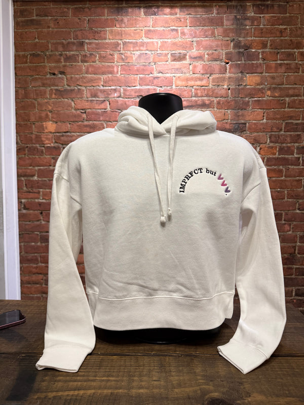 IMPRFCT but LOVED - Heart Cropped Hoodie