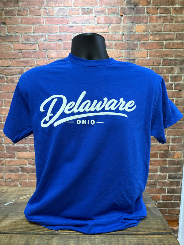 Simplistic Delaware Script Tee