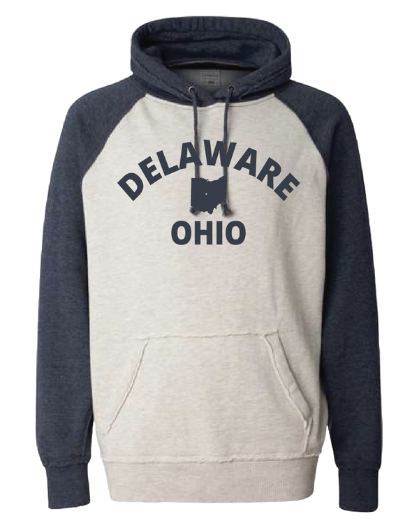 Classic Delaware Raglan Hoodies