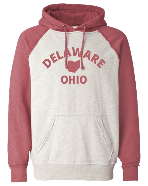 Classic Delaware Raglan Hoodies