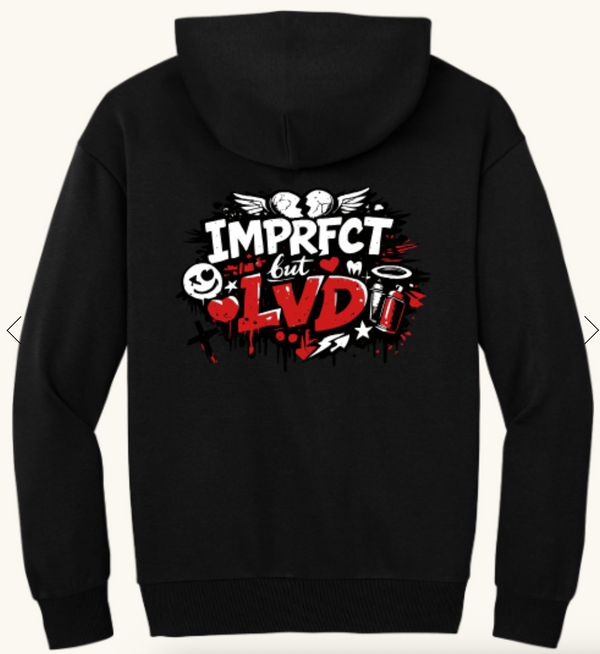 Imprfct But Loved - Street Hoodie