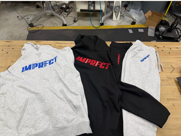 Imprft But Loved - Embroidered Sweatpants