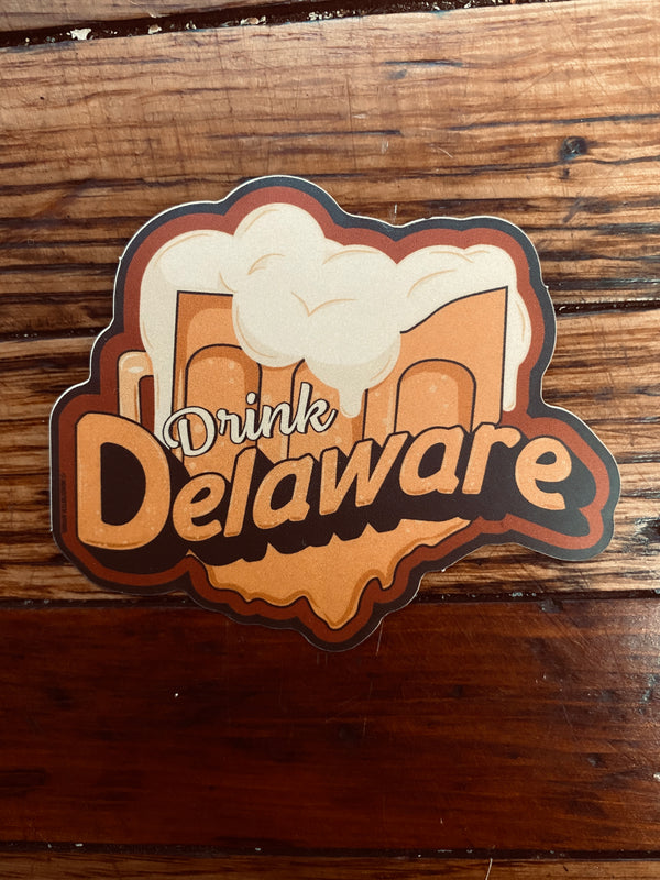 Drink Delaware Sticker