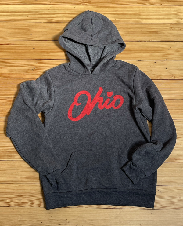 "Classic Ohio Script" YOUTH Hoodie