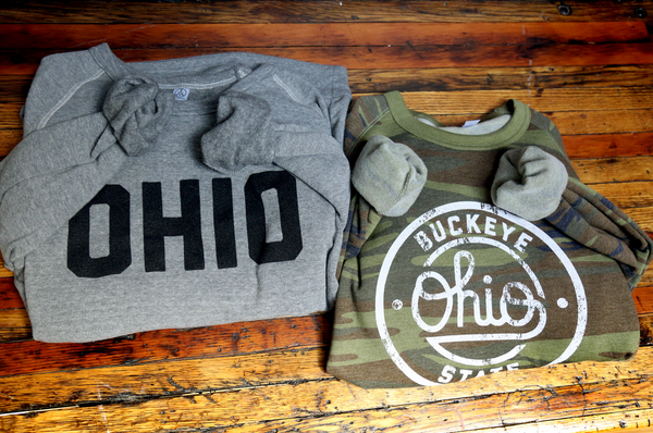 Classic "Block Ohio" Premium Crewneck Fleece