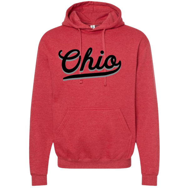 "Two-Tone Ohio Script" Premium Hoodie
