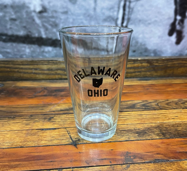 "Classic Delaware Ohio" Pint Glass