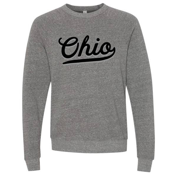 "Two-Tone Ohio Script" Premium Crewneck Sweatshirt